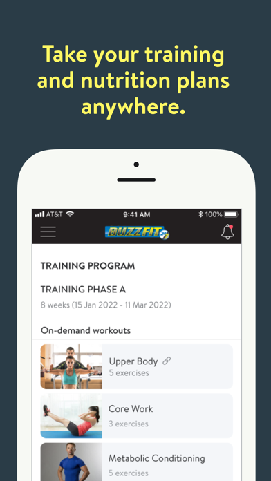 Buzzfit 365 Screenshot