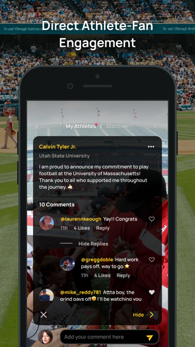 Booster Athletes Screenshot