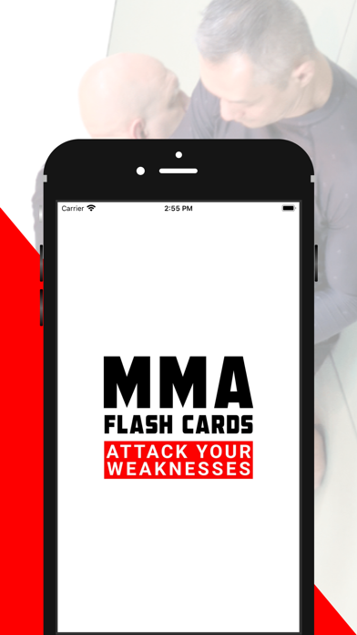 MMA Flash Cards Screenshot