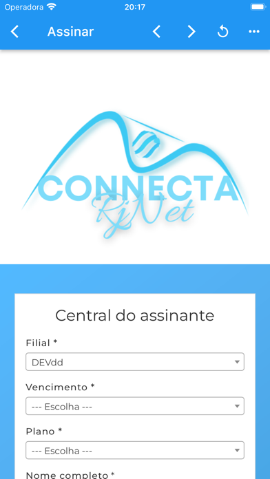 Connecta RJNET Screenshot