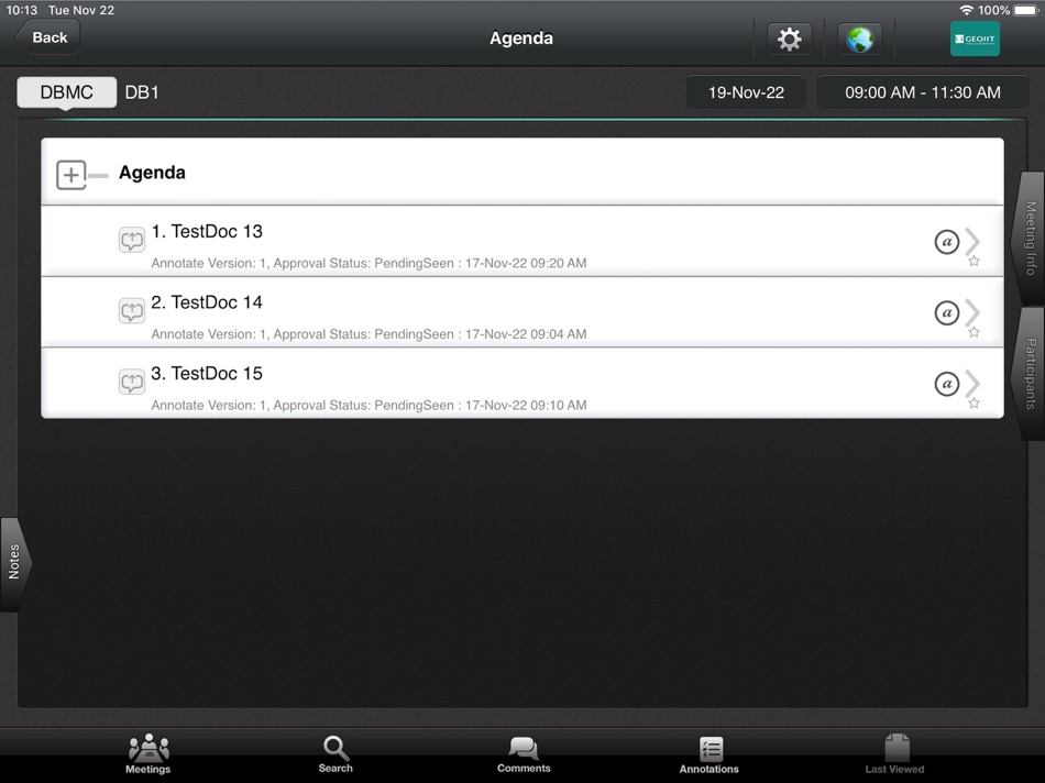 #1. BP GEOJIT OnPrem V3 (iOS) Av: BOARDPAC PRIVATE LTD
