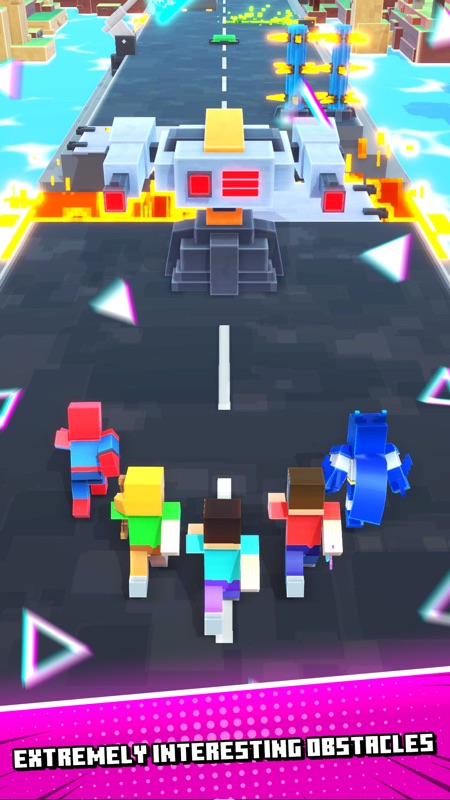 Hero Craft Merge: Run & Battle screenshot 2