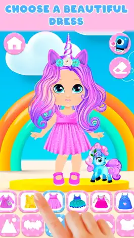 Game screenshot Одевалки Dress up girls apk