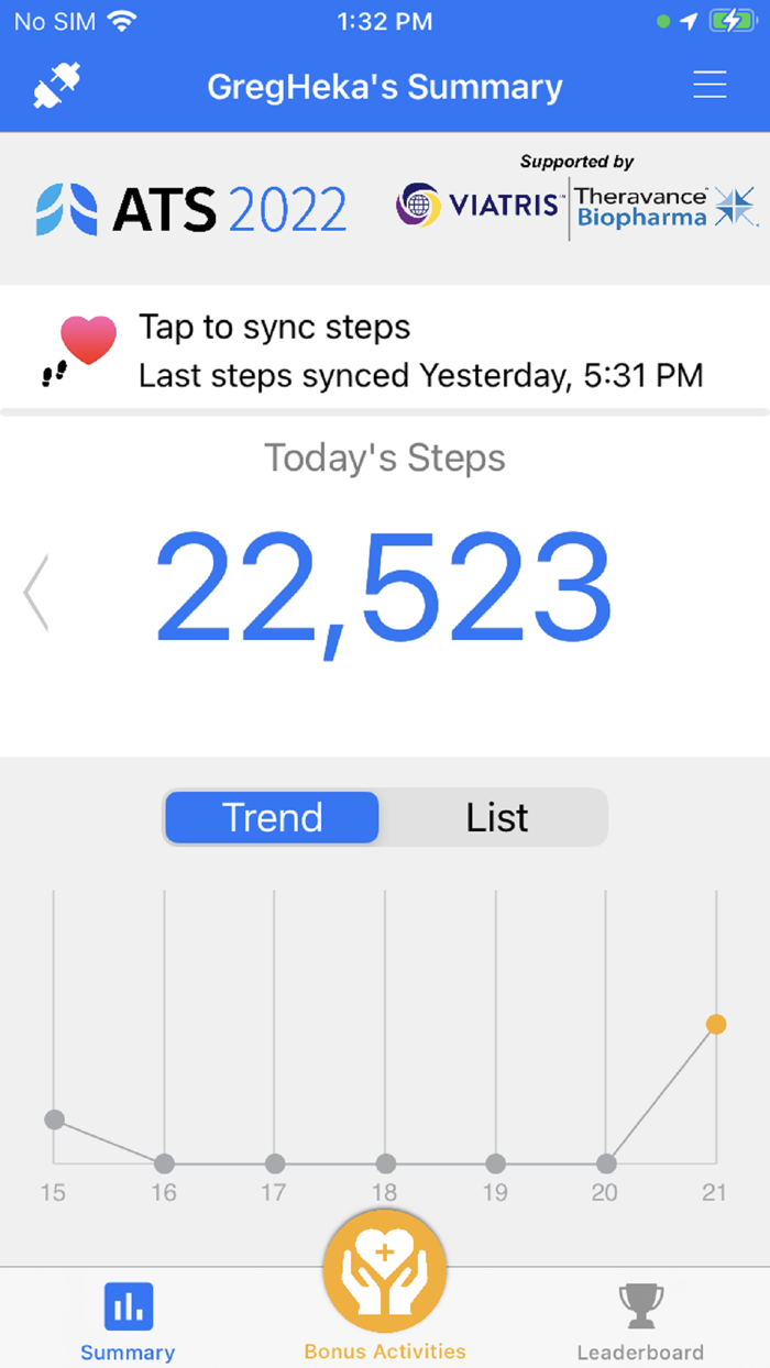 ATS 2022 Wellness Challenge