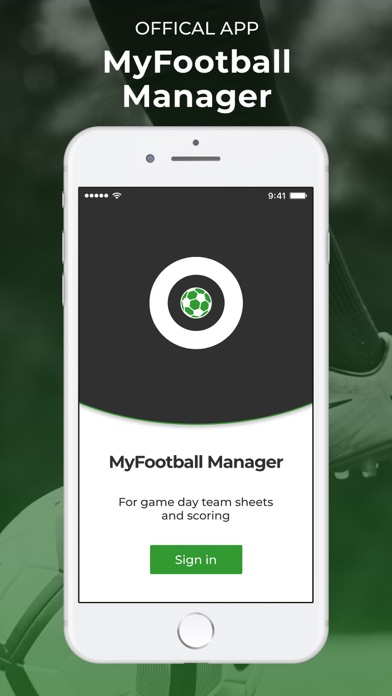 MyFootball Manager Screenshot 1 - AppWisp.com