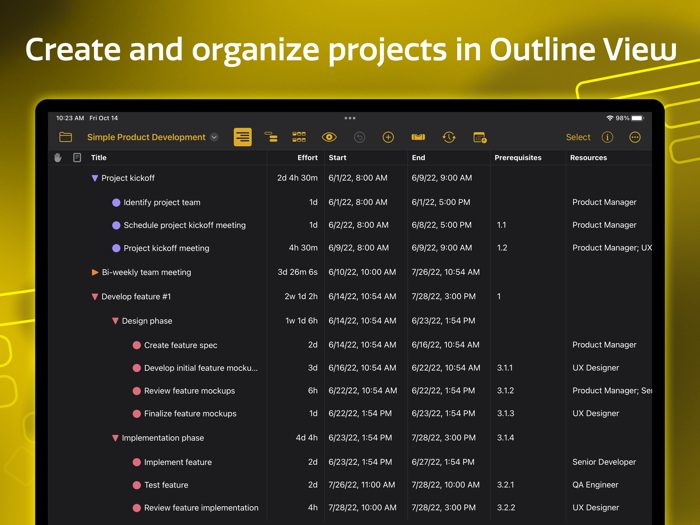 OmniPlan 4 Enterprise