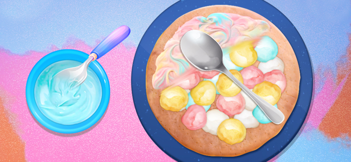 Unicorn Pizza - Rainbow Candy