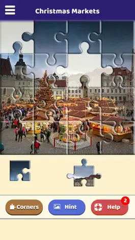 Game screenshot Christmas Market Puzzle apk