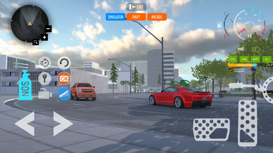 Classic Car Drive Simulator screenshot 1