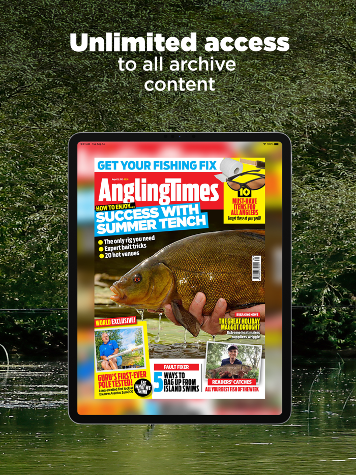 Angling Times All about fish