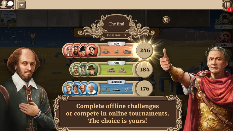 #5. Through the Ages (iOS) Podle: CGE Digital s.r.o.