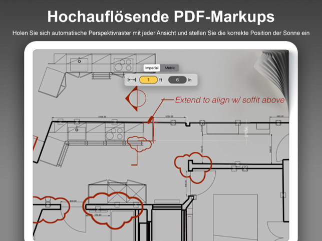 ‎Morpholio Trace - Skizze CAD Screenshot