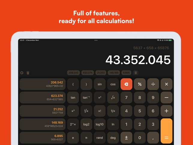 ‎Calculator M+ Screenshot