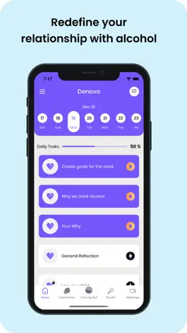 Game screenshot Denovo: Drink Less & Live More mod apk