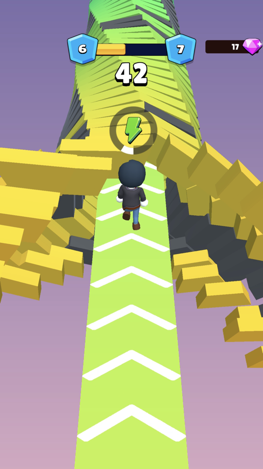 #6. Stack Man Speed Subway Fun Run (iOS) Podle: Iosif Yuzhniy