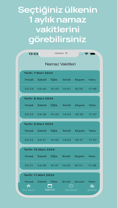 Namaz Vakti+ : İmsakiye 2024 Screenshot