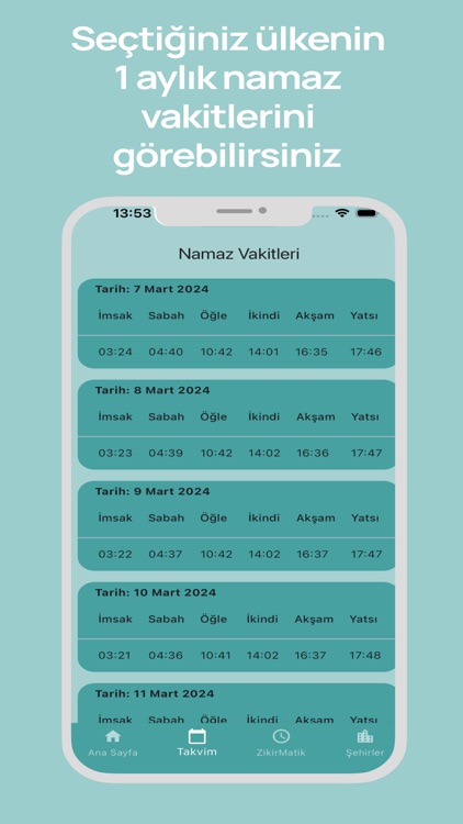 Namaz Vakti+ : İmsakiye 2024