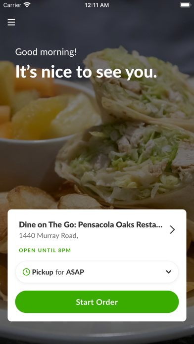Dine on The Go - Pensacola Screenshot