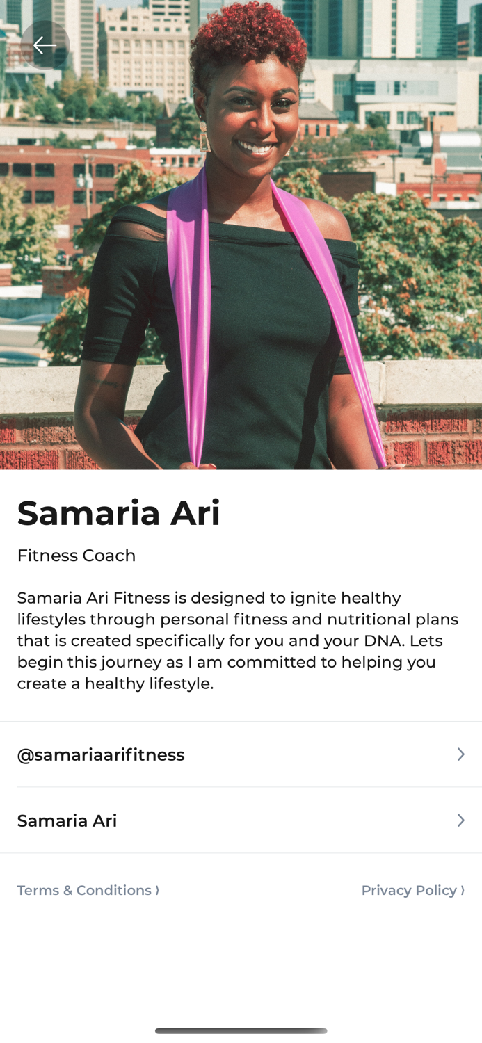 Samaria Ari Fitness