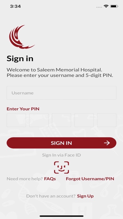 Saleem Memorial Hospital Screenshot