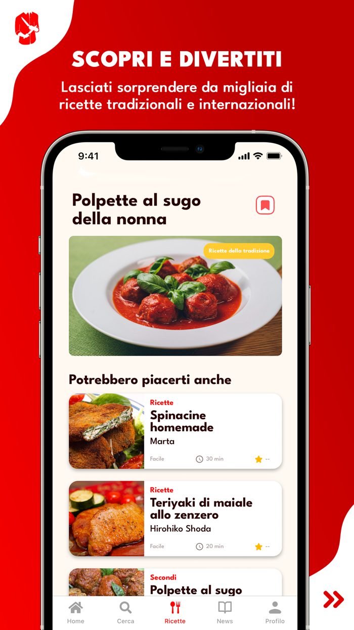 Chef in Camicia - Ricette