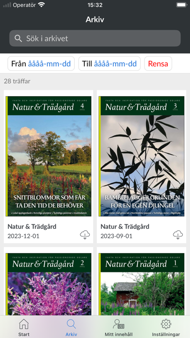 Natur & Trädgård Screenshot