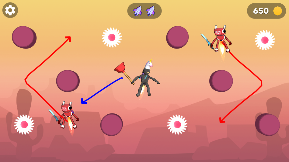 #3. Zero Gravity Arena (iOS) Podle: Smartspell