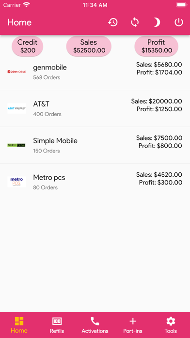 PrepaidiQ Dealers Screenshot