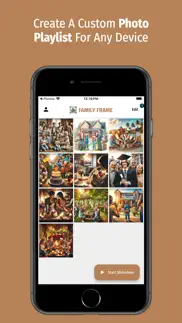 family frame: photo display iphone screenshot 1