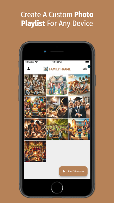 Screenshot #1 pour Family Frame: Photo Display