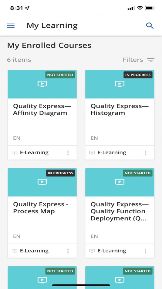 #1. ASQ Learning (iOS) 由: American Society for Quality