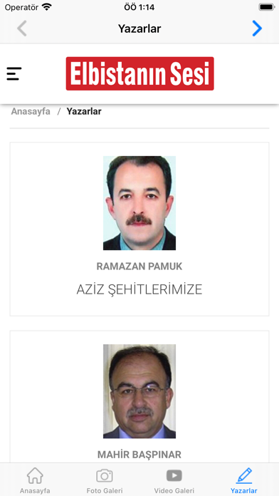 Elbistanın Sesi Gazetesi Screenshot