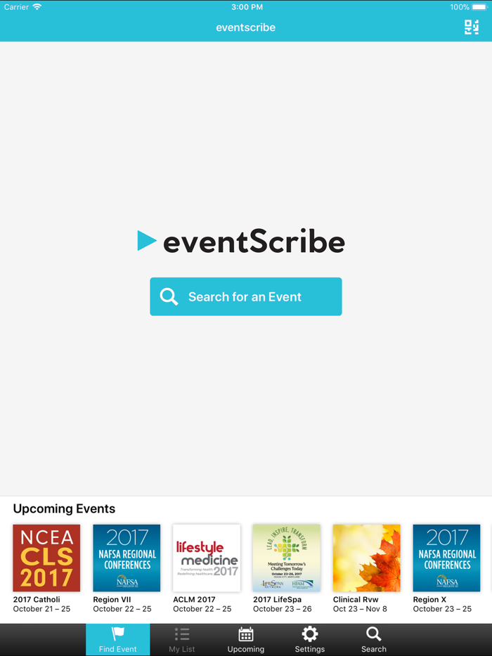eventScribe