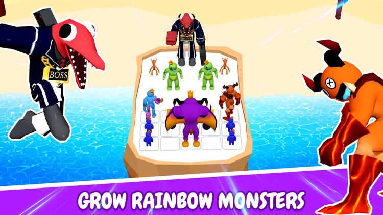 Merge Rainbow: Monster Friends screenshot-5