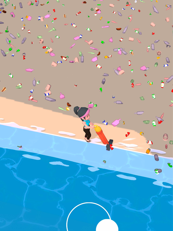 Clean The Beach iPad screenshot