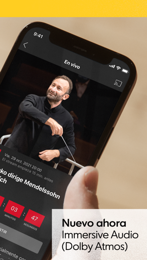 Digital Concert Hall captura de pantalla