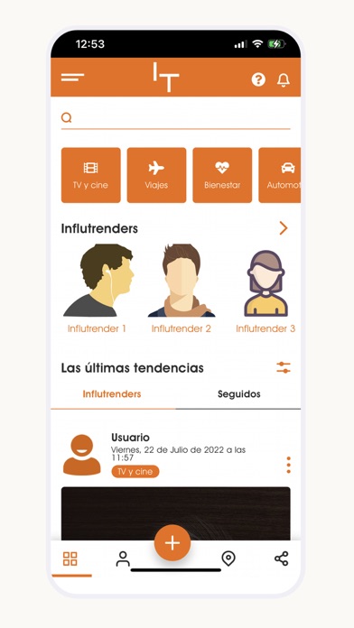 Influtrender Screenshot