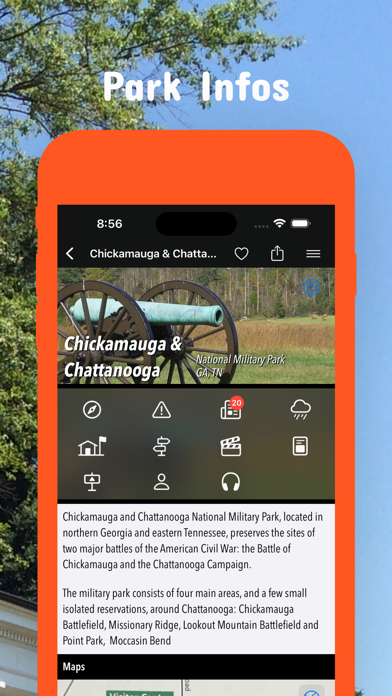 Georgia Pocket Maps Screenshot