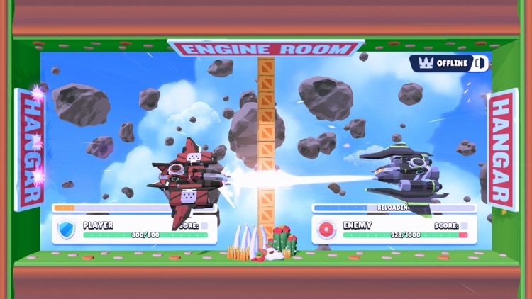 Spaceship 1 vs 1 Online screenshot-3