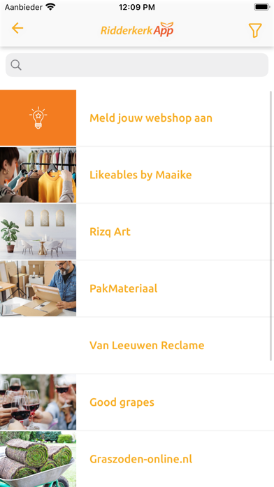 De RidderkerkApp Screenshot