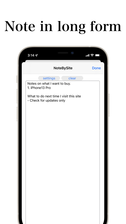 #2. Note By Site Pro (macOS) 由: Yoshiko Sato