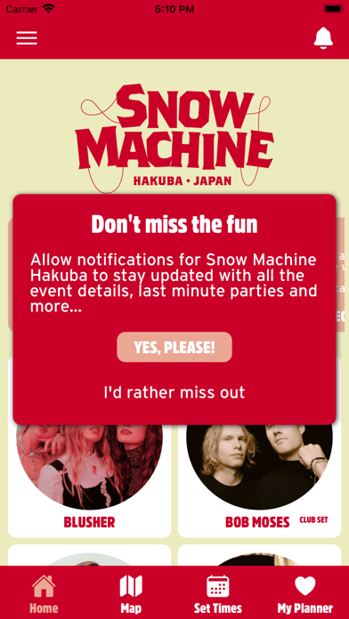 Snow Machine Screenshot