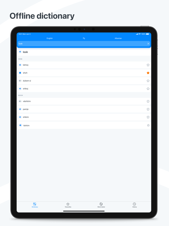 Albanian−English dictionary