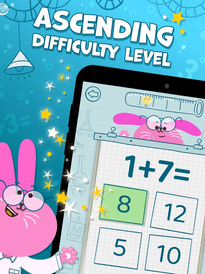 Math learning games for kids .