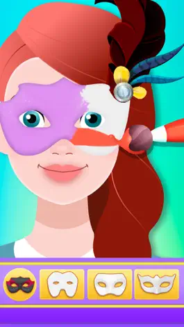 Game screenshot DIY Mask Spray Paint ASMR mod apk