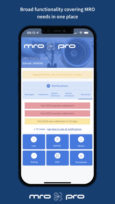 MRO-PRO Screenshot
