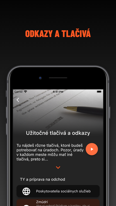 App screenshot