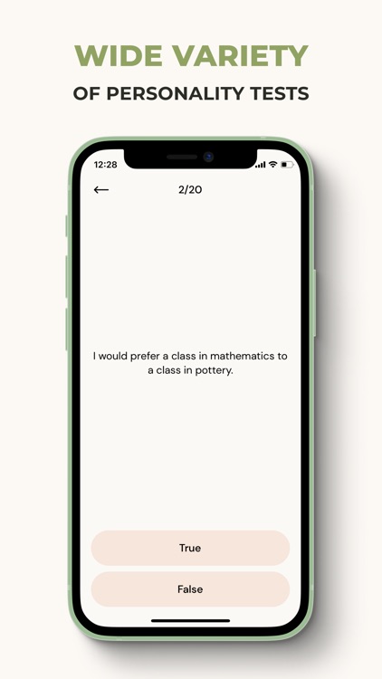 IQ & Personality tests