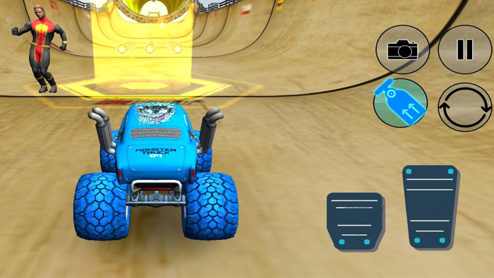 Superhero Stunts Car Games