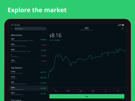 MarketSim iPad screenshot 4 - Finance app